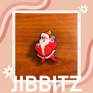 🌸5/$10 Christmas Santa Jibbit / Shoe Charm